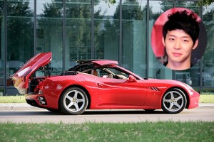 JYJ Yoochun’s Ferrari California