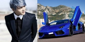 3. JYJ Junsu’s Lamborghini Aventador