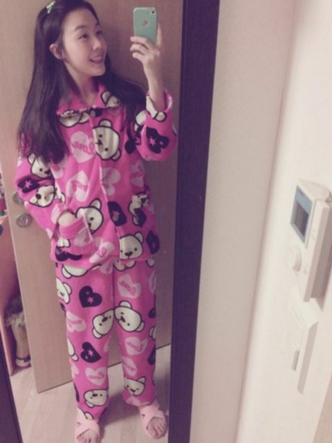 Minah en pijama