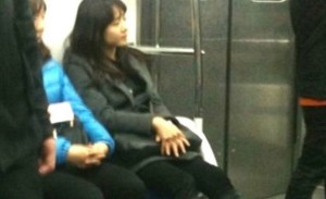 Moon Geun Young en metro