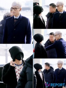 bigbang en aeropuerto