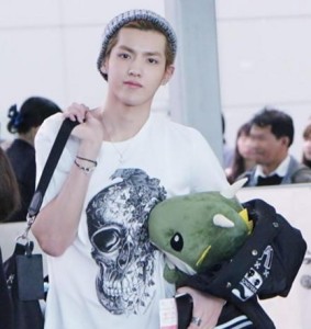 Kris en aeropuerto